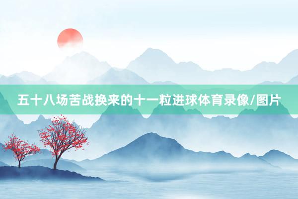 五十八场苦战换来的十一粒进球体育录像/图片