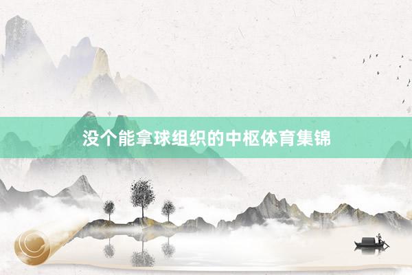 没个能拿球组织的中枢体育集锦