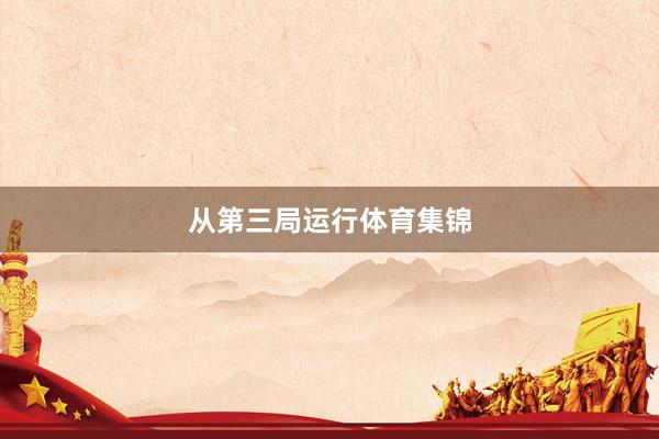 从第三局运行体育集锦