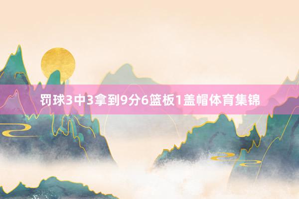 罚球3中3拿到9分6篮板1盖帽体育集锦