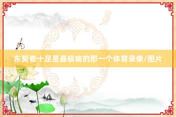 东契奇十足是最极端的那一个体育录像/图片