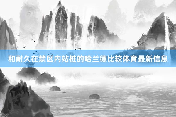 和耐久在禁区内站桩的哈兰德比较体育最新信息