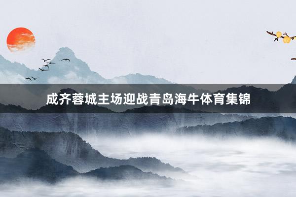 成齐蓉城主场迎战青岛海牛体育集锦